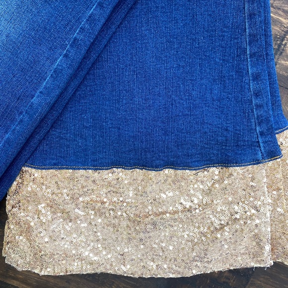 Plus Size Wide Flare Jeans - Picture 2 of 3